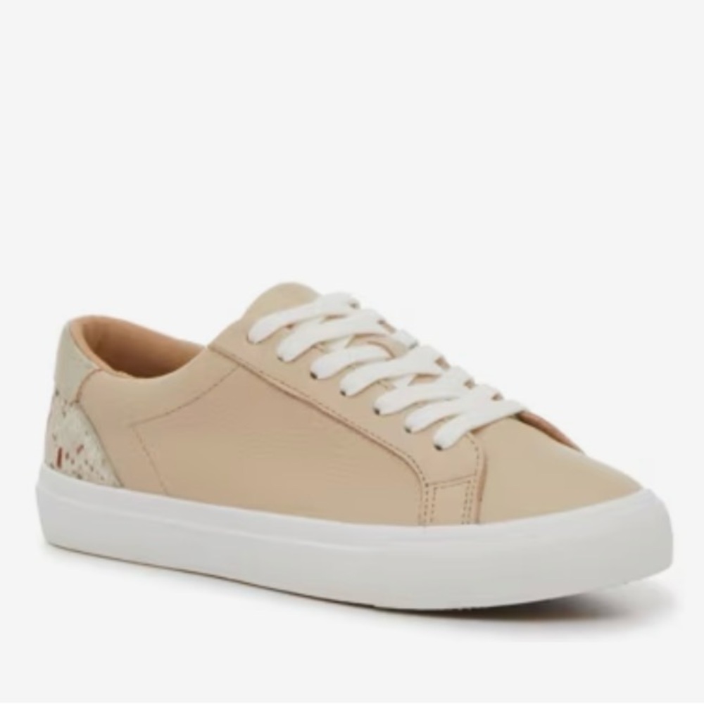 Lucky Brand Tan Leather Sneakers